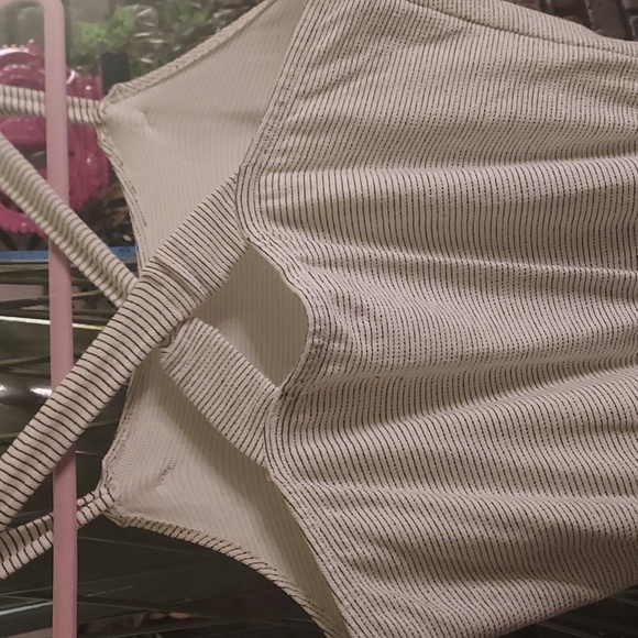 Organic Striped Knot Jumpsuit by CAT & JACK - Picture 7 of 9